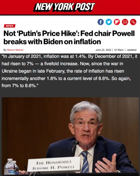 Even The Federal Reserve Rejects The Official Inflation Narrative