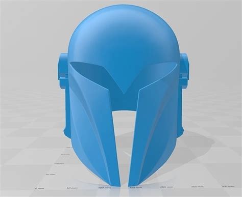 Basic Female Style Mandalorian Helmet 3d Model 3d Printable Cgtrader