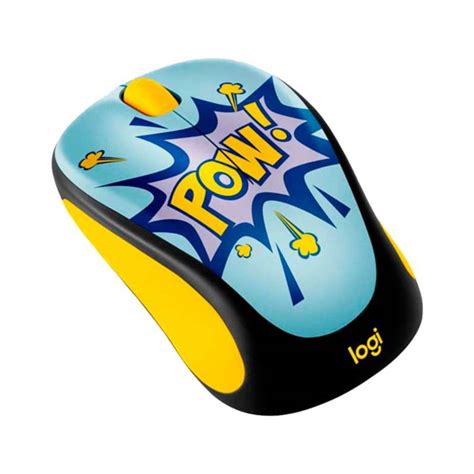 Ripley Mouse Inalambrico Logitech M C Wireless Pow Yellowblack