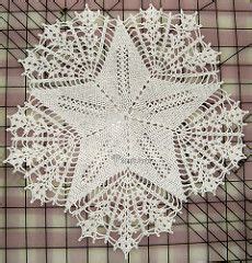 Doily With 5 Point Star Doily Patterns Free Crochet Pattern Doilies