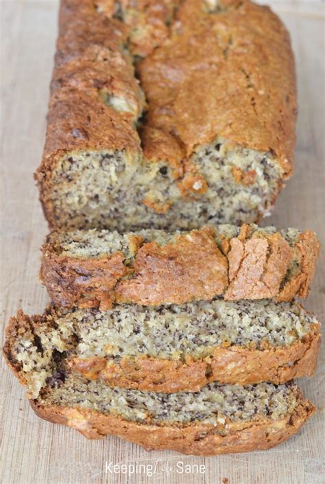 The BEST Eggless Banana Bread Recipe Keeping Life Sane