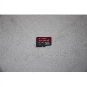 Sandisk Ultra Plus MicroSDHC I Card 32GB Property Room