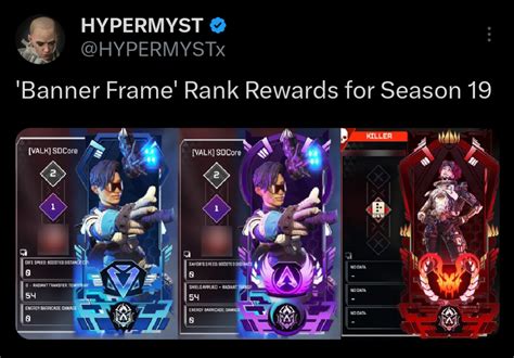 Banner Frame Rewards For S19 R ApexUncovered