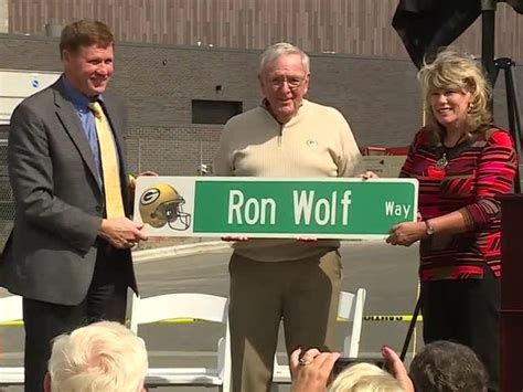 Ron Wolf says he's 'honored' by roadway named after him - NBC26 WGBA-TV ...