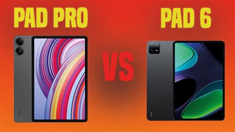 Redmi Pad Pro Vs Xiaomi Pad 6 Full Specs Compare Tablets Youtube