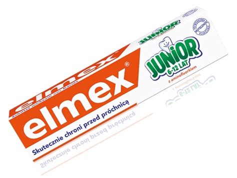 ELMEX JUNIOR Pasta do zębów dla dzieci 6 12l 75ml 12705743307 Allegro pl