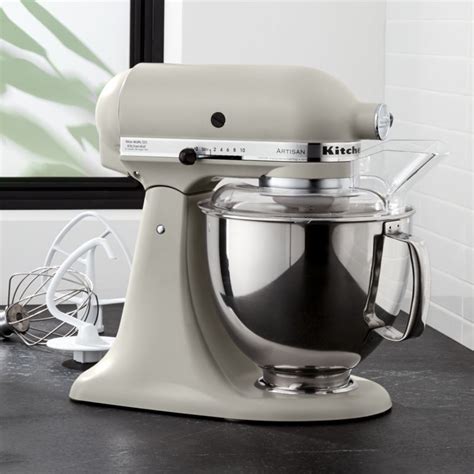 Kitchenaid Artisan Matte Milkshake Stand Mixer Reviews Crate And Barrel