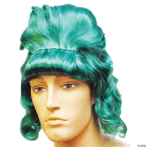 Adults Dark Green Wig Oriental Trading