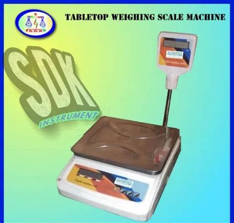 Electronic Tabletop Weighing Scale Model Name Number Sdk Msr