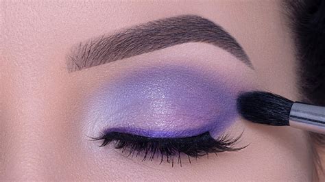 Lavender Soft Glam Eye Makeup Tutorial Youtube