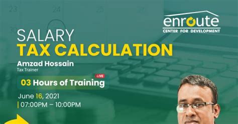 Salary Tax Calculation ECDL