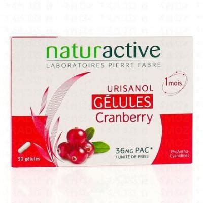 Naturactive Urisanol Cranberry Bo Te De G Lules Compl Ment