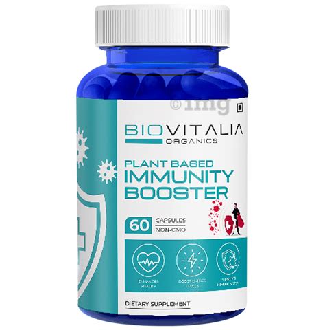 Biovitalia Organics Plant Based Immunity Booster Capsule Buy Bottle Of