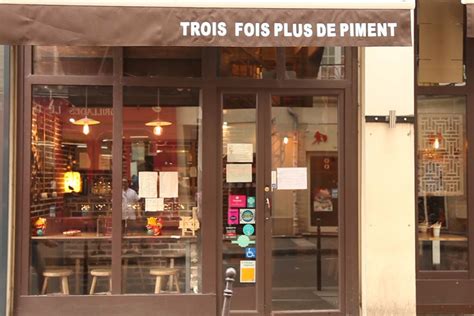 Trois Fois Plus De Piment Restaurants E Arrondissement Paris