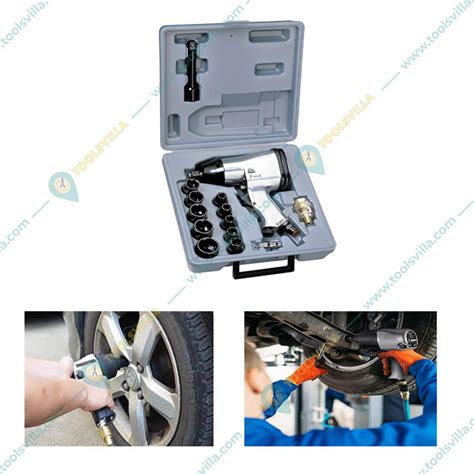 Inch Air Impact Wrench Kit Pcs At Iw K