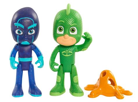 Ripley Set De Figuras Pj Masks Gekko Y Night Ninja