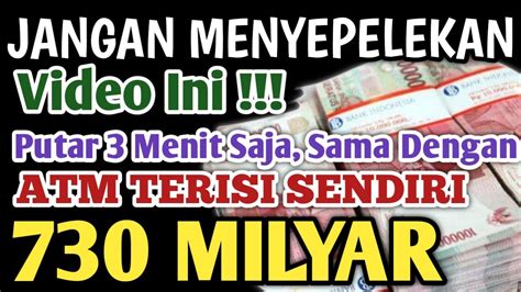 Jangan Sepelekan Video Ini Atm Terisi Sendiri Milyar Juta