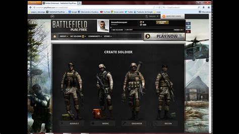 Tutorial Battlefield Play4free Como Crear Cuenta Como Descargar YouTube