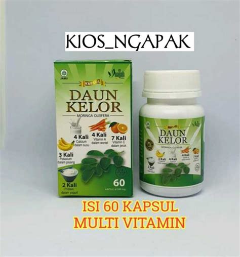 Kapsul Daun Kelor INAYAH 60 Kapsul Lazada Indonesia