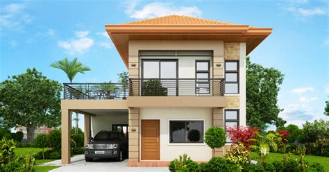 2 Storey Duplex House Design Philippines - Nada Home Design