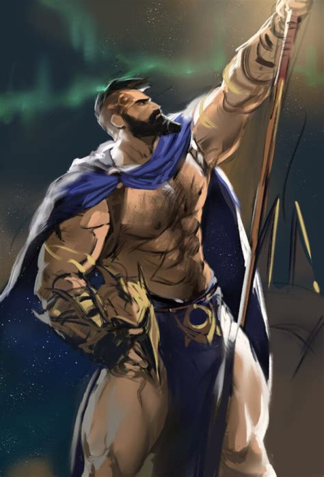 League Of Legends Game Hentai Hairy Abs Muscular Arms Muscular