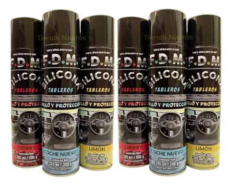 Silicona Fdm Perfumadas Pack X6 Unid En Aerosol Multiuso