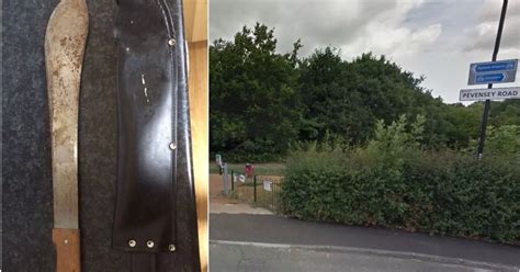 Machete Found Hidden Under Park Bench In Hounslow Near Group Of Youths Get West London