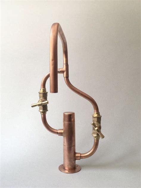 Pin On Handmade Industrial Design Copper Faucet Tap