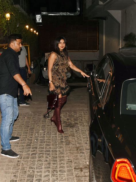 PRIYANKA CHOPRA Heading to Soho House in Mumbai 03/09/2019 – HawtCelebs