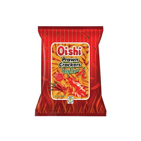 Oishi Prawn Cracker Spicy 90g Choithrams Uae