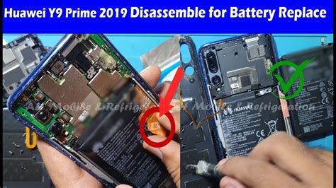 Huawei Y9 Prime 2019 STK L21 Disassembly For Battery Replacement