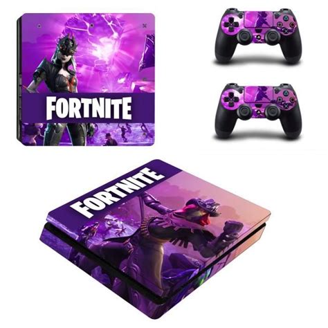 Fortnite Ps4 Slim Skin Vinyl Autocollant Decal Sticker Pour Sony Ps4