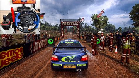 Subaru Impreza Dirt Rally 20 Steering Wheel Shifter Gameplay