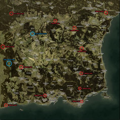 Dayz 0 61 New Military Tent Locations Imgur