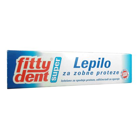 Fittydent Super Lepilo Za Zobne Proteze Prvalekarna