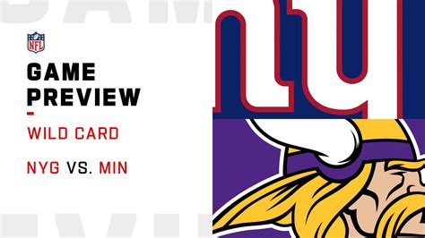 New York Giants vs. Minnesota Vikings preview | Super Wild Card Weekend