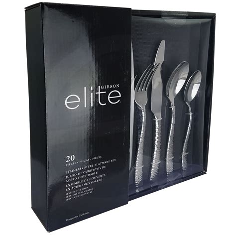 Gibson Elite Ambassador Piece Stainless Steel Flatware Se