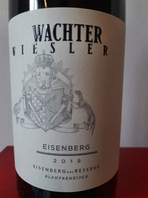 Wachter Wiesler Blaufr Nkisch Eisenberg Dac Reserve Austria