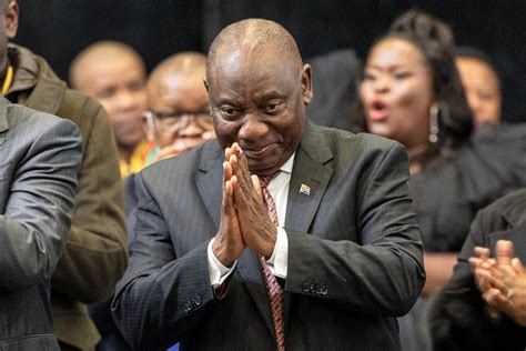 Cyril Ramaphosa Is Re Elected South Africa President In ‘new Era Of