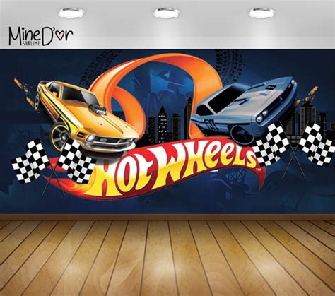 Painel Hot Wheels 2 5x2 Elo7 Produtos Especiais