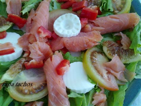 RAPA TACHOS SALADA DE SALMÃO FUMADO