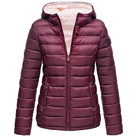 Marikoo Damen Jacke Steppjacke Herbst Winter Übergangsjacke gesteppt