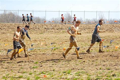 Tough Mudder Muddy Racers Editorial Photography Image Of Athletic