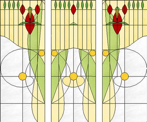 Foto Glas In Lood Ontwerp Jugendstil Art Nouveau Zeist Flickr