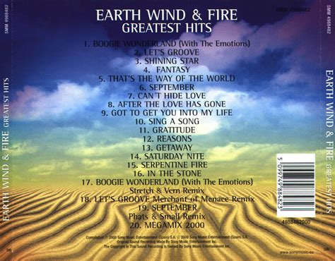 Earth Wind Fire Greatest Hits