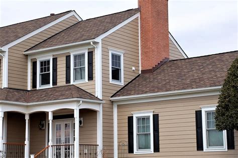 James Hardie Siding Khaki Brown Siding And Door Contractors