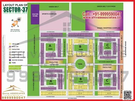 PPT Layout Plan Of Sector 37 Greater Noida HD Map Shiva Associates