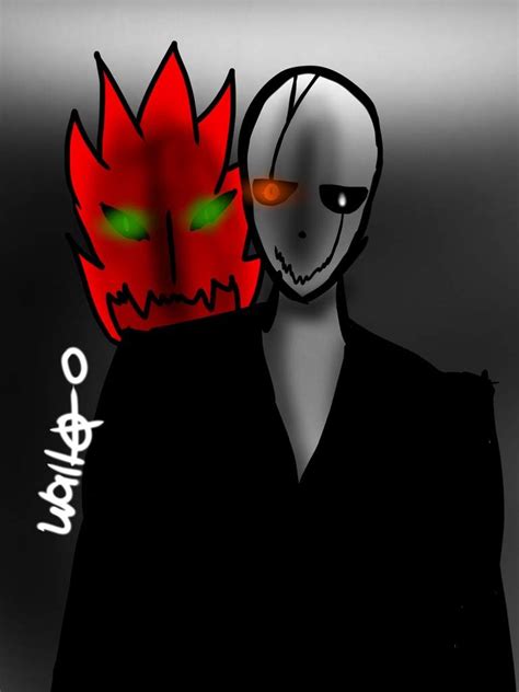 Gaster Orange Eye Voidtale Amino