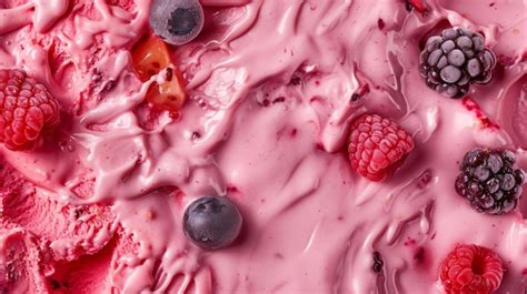 Premium Photo Berry Delight Irresistible Frozen Treats For A Summery Sweet Escape