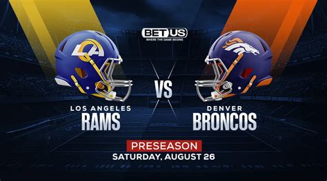 Bucking Broncos An Ats Special Vs Rams